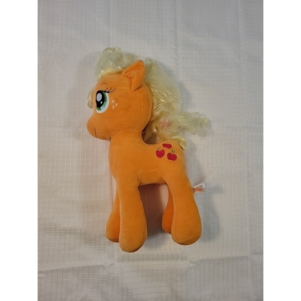Ty Sparkle My Little Pony Apple Jack Plush 16 Inch Orange Hasbro 2016